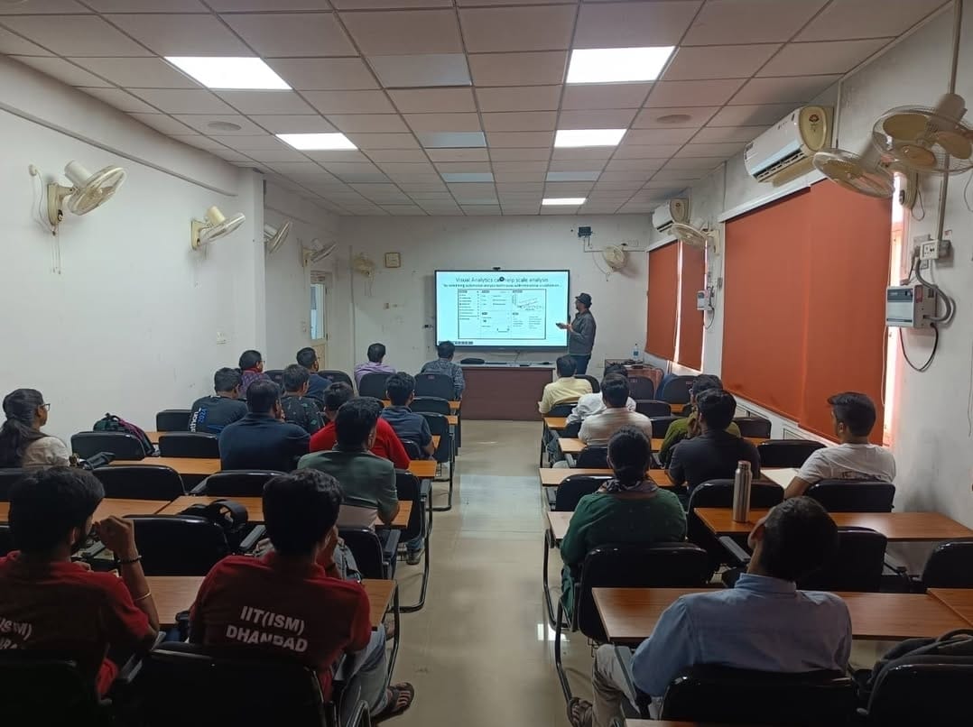 cse_iitism's tweet image. On 22 Aug 2025, CSE Dept, IIT (ISM) hosted an Expert Talk on “Human-Centric AI Guidance for Visual Analytics” by Dr. Arpit Narechania (Asst. Prof., HKUST). From DataVisards & Lumos to Human–AI collaboration, the session offered powerful insights into the future of AI. #AI