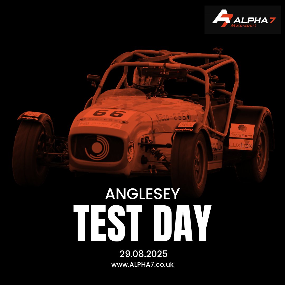 Alpha7Norfolk's tweet image. Testing day at Anglesey ✅

We’re all set up and ready to go ahead of this weekend’s CGRC round. A full day of track time to fine-tune setup and get into the rhythm of this spectacular coastal circuit.

#Alpha7 #AngleseyCircuit #CaterhamRacing #RacePrep #TestingDay