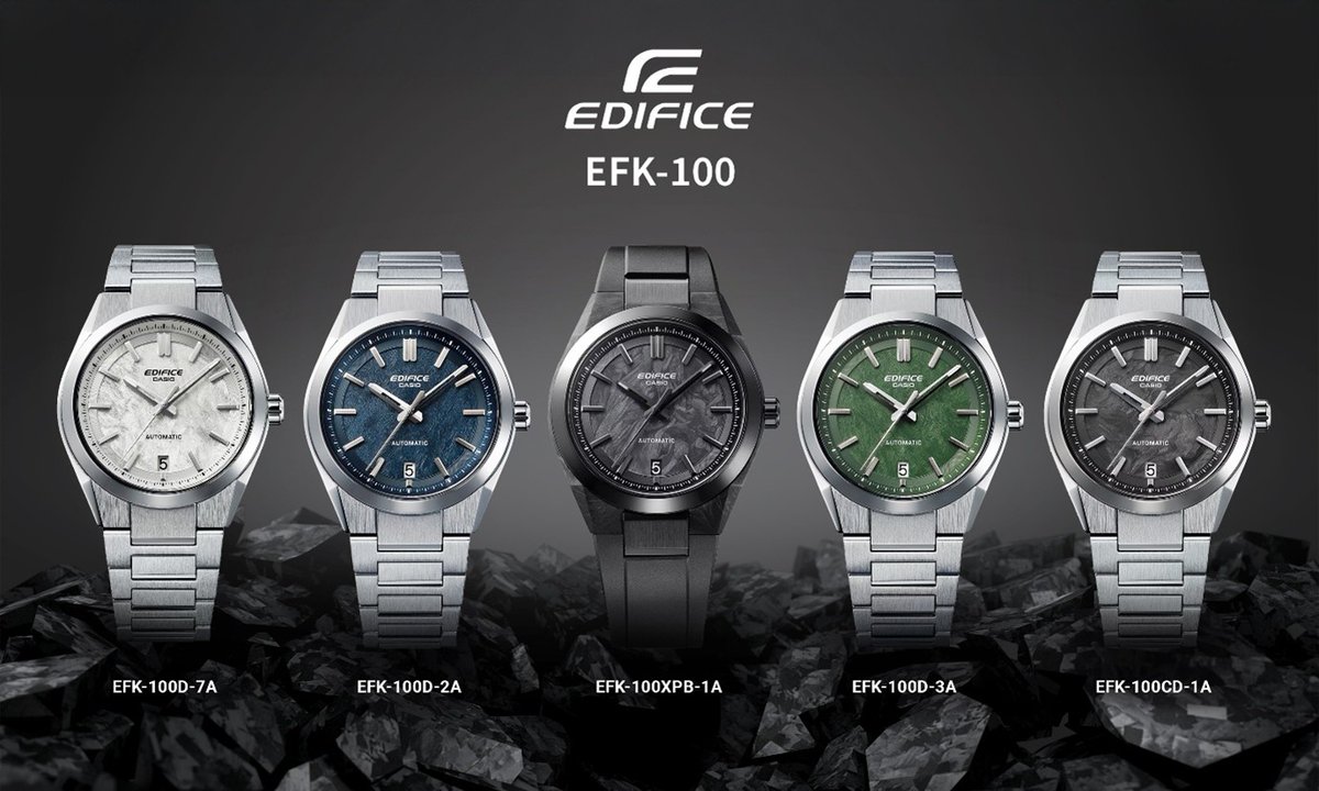 ashokpandian's tweet image. Casio India brings its First-Ever Automatic watch to India with the Launch of EDIFICE EFK-100 series! #casio #automaticwatch #casioedifice