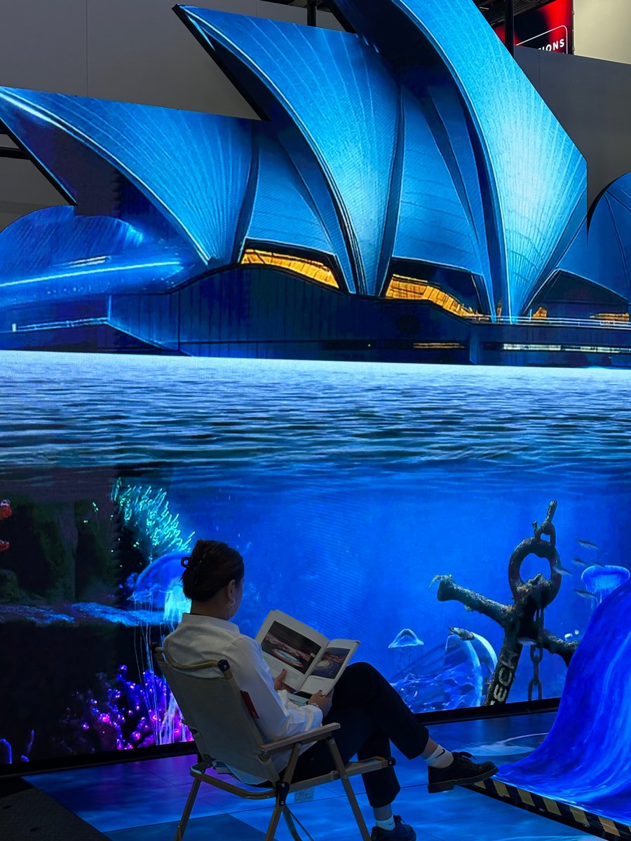 YESTECH_LED's tweet image. Final day at #IntegrateExpo2025!
From a seaside stroll under shimmering waves to the glow of cathedral stained glass, our booth reimagined what LED can do.
From main displays to ceilings, floor tiles, and shapes.
#YESTECH #IntegrateExpo