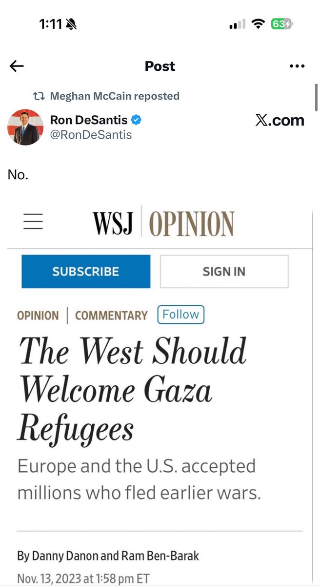 Layers of irony:

-Meghan’s mom runs the WFP and is outspoken against famine in Gaza.

-DeSantis’ social media people think they’re dunking on a lefty. Danon used to run f*cking Betar! The article (which is almost 2 years old) is attempting to launder ethnic cleansing.