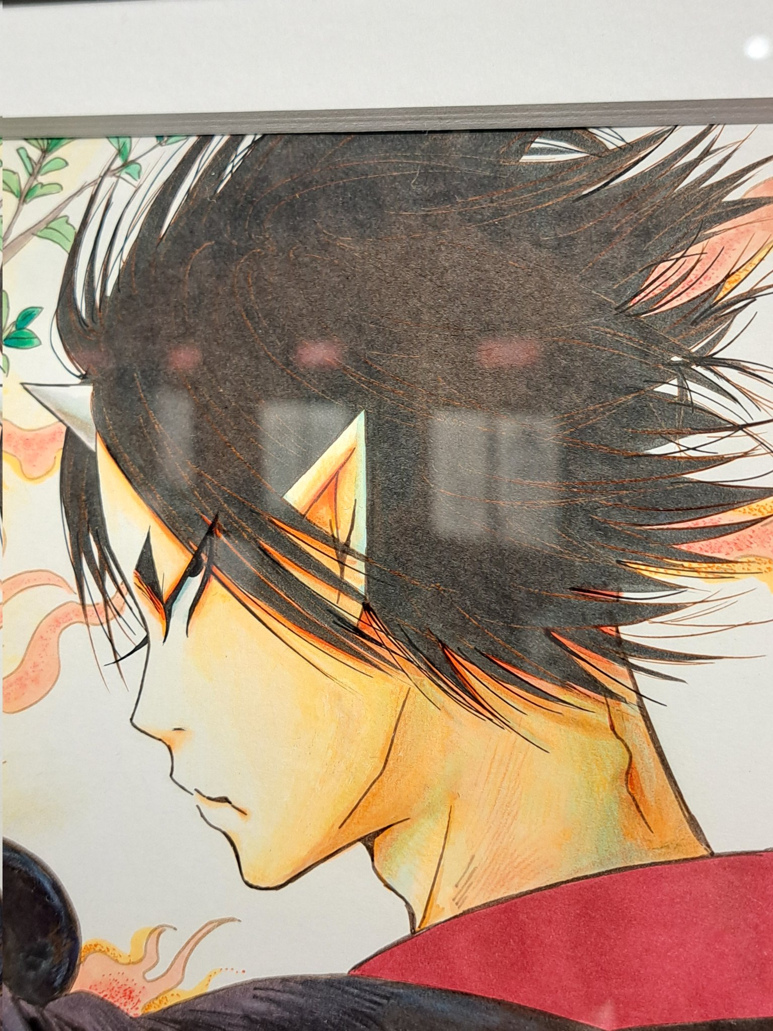 絵画★原画（1点限り）「天使のささやき（情熱の息吹）」（2022年2月10日作） 沙那(さな) on X: 