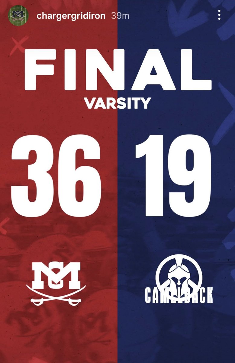 First game back in the saddle as DC for HS ball! Young team, 2 returners on defense and starting 5 freshmen... Held them to zero first half, fatigue, and youth hit us in the 3rd but ended the game with 3 BIG sacks on their last drive. 

Gone enjoy it tonight and back to the grind