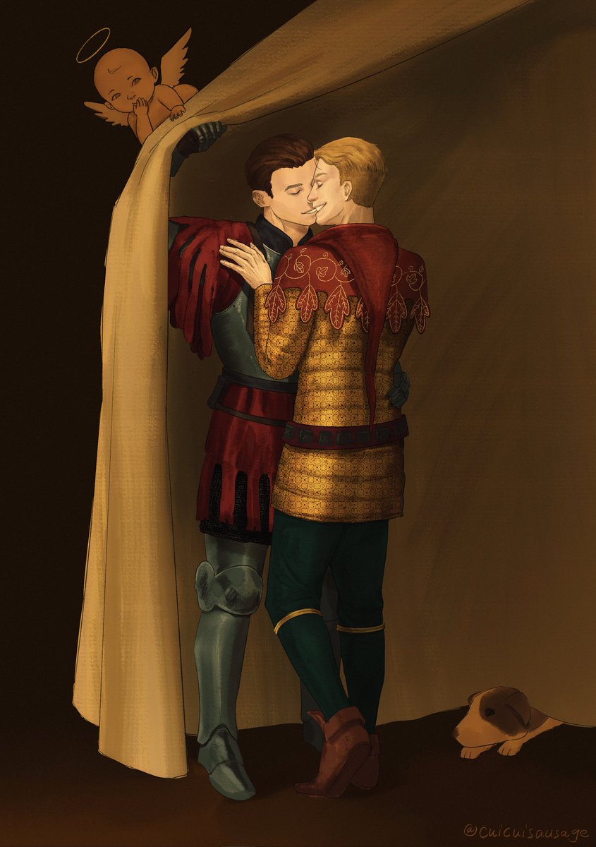 #hansry #kcd2
七夕也要看我cp偷情