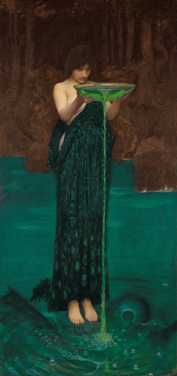 Circe Invidiosa by John William Waterhouse (1892)
