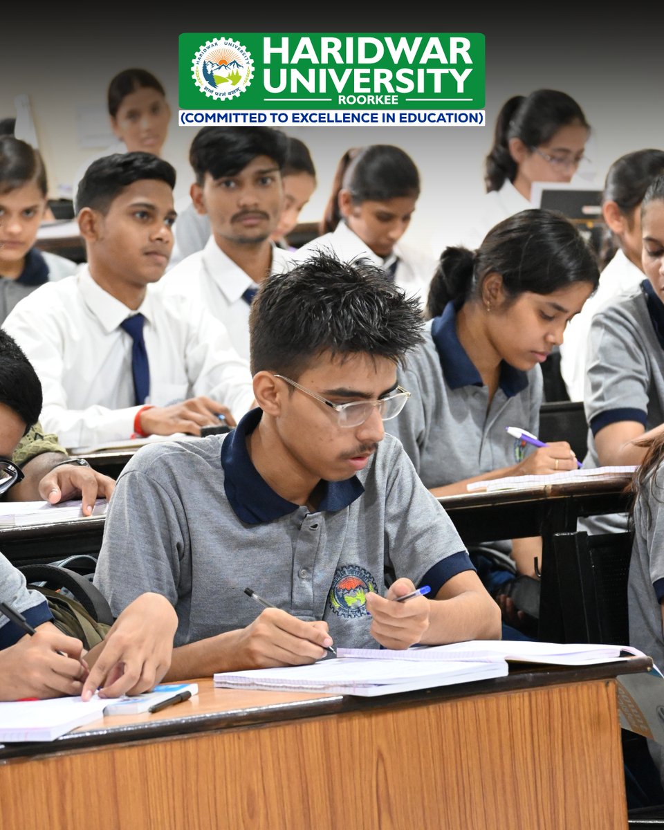 HURoorkee's tweet image. 📷 Class is in progress @ Haridwar University! 📷
A vibrant space of knowledge, curiosity, and interactive learning where future leaders are being shaped every day. 📷
#HaridwarUniversity #ClassroomLearning #ExcellenceInEducation #FutureLeaders #CampusLife