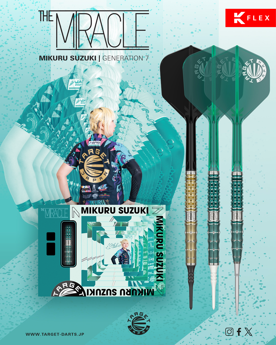 限定TARGET THE MIRACLE GEN-4 Mikuru Suzuki TARGET SPORTS JAPAN on X: 