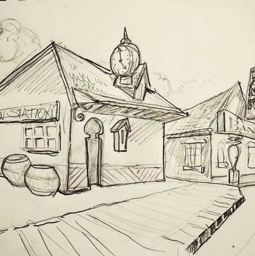 Production art from Yoake no Mariko