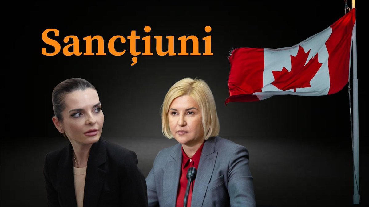 Canada has imposed sanctions on a few Moldovan citizens associated with Shor. Among them is the former Gagauzia bashkan Irina Vlah, now campaigning as part of the Patriotic bloc

zdg.md/stiri/politic/…