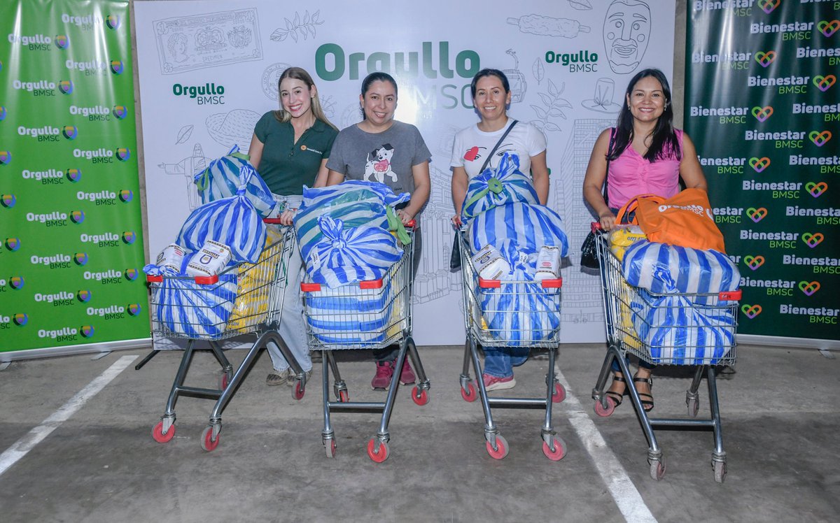 ContBolivia's tweet image. Por segundo año consecutivo, el #BMSC entregó “Tu Canasta” a sus colaboradores, con alimentos básicos de alta calidad para cuidar su bienestar y aliviar la economía familiar, compartiendo el costo en cómodas cuotas sin interés.