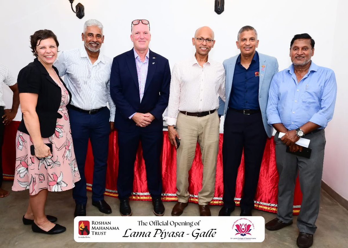 DHC Gabrielle Isaak was honoured to attend the opening of the 2nd Lama Piyasa in Galle, last week. The Centre will provide a safe space for healing, for children who have faced trauma and abuse.

Congrats to all those involved in the making this initiative a reality!

<a href="/Rosh_Maha/">Roshan Mahanama</a>