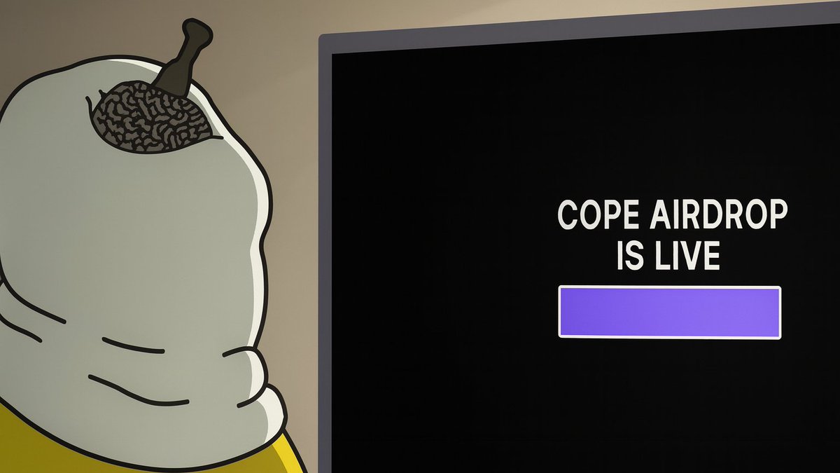 I Just Claimed my $COPE Claim yours now!