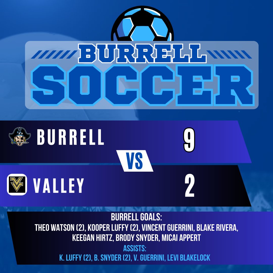 Burrell Boys Soccer tweet media