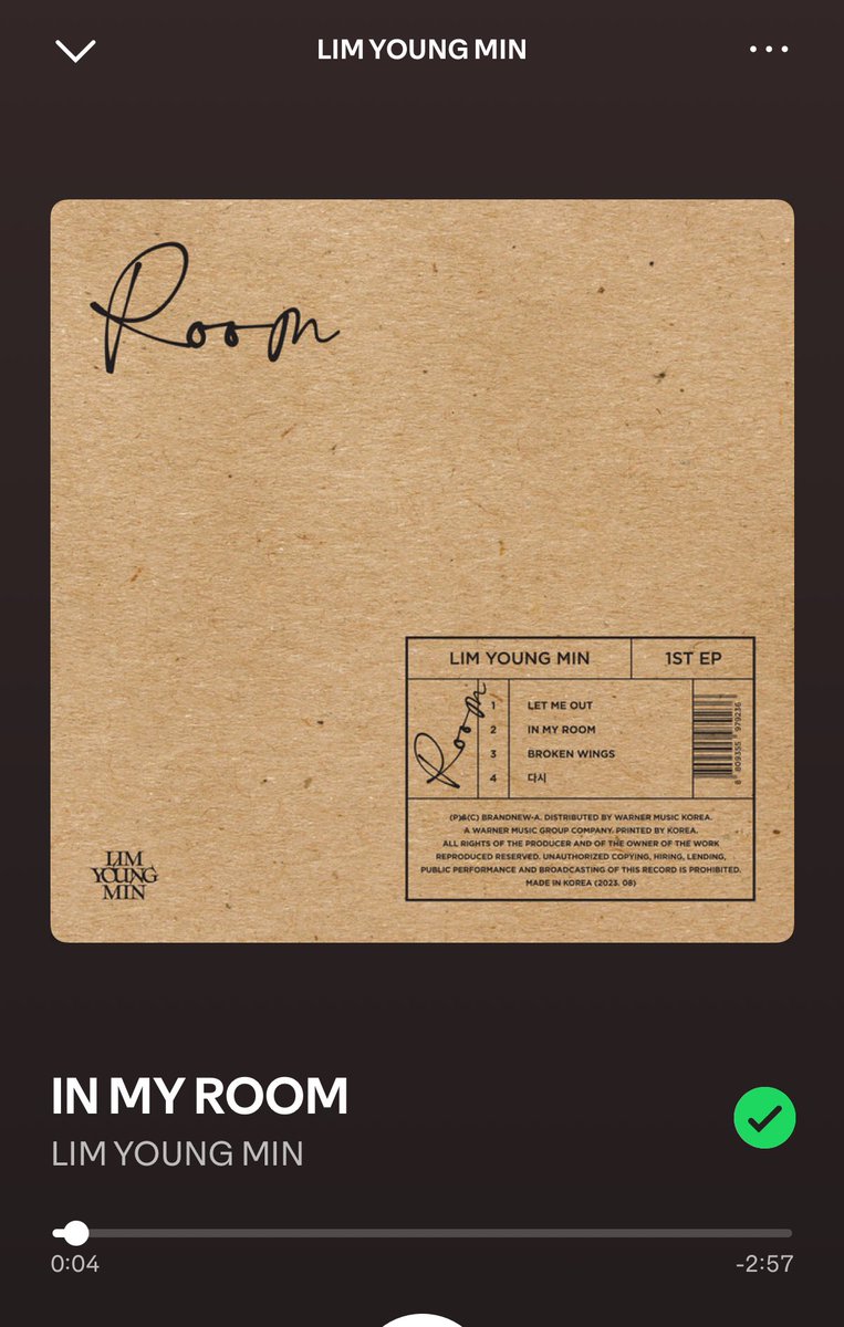 첫 솔로 앨범 2주년 축하해요 🎉
항상 팬들의 하루를 특별하게 만들어줘서 고마워요 🩵🌸🥰
#임영민 #limyoungmin 
 
 open.spotify.com/track/6XphnUl4…