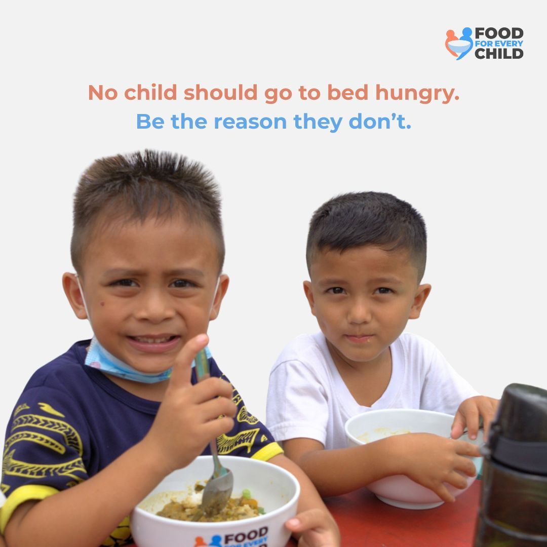 ffec_org's tweet photo. Your kindness can make hunger a thing of the past. One plate. One child. One act of kindness. That’s all it takes to change a life. 💙

Give hope today. Message us now. ✨ 

To learn more about us, visit our website.
🔗 https://t.co/N14WRKrv4R

#FoodForEveryChild #NoChildHungry https://t.co/7B5F4mHdNX