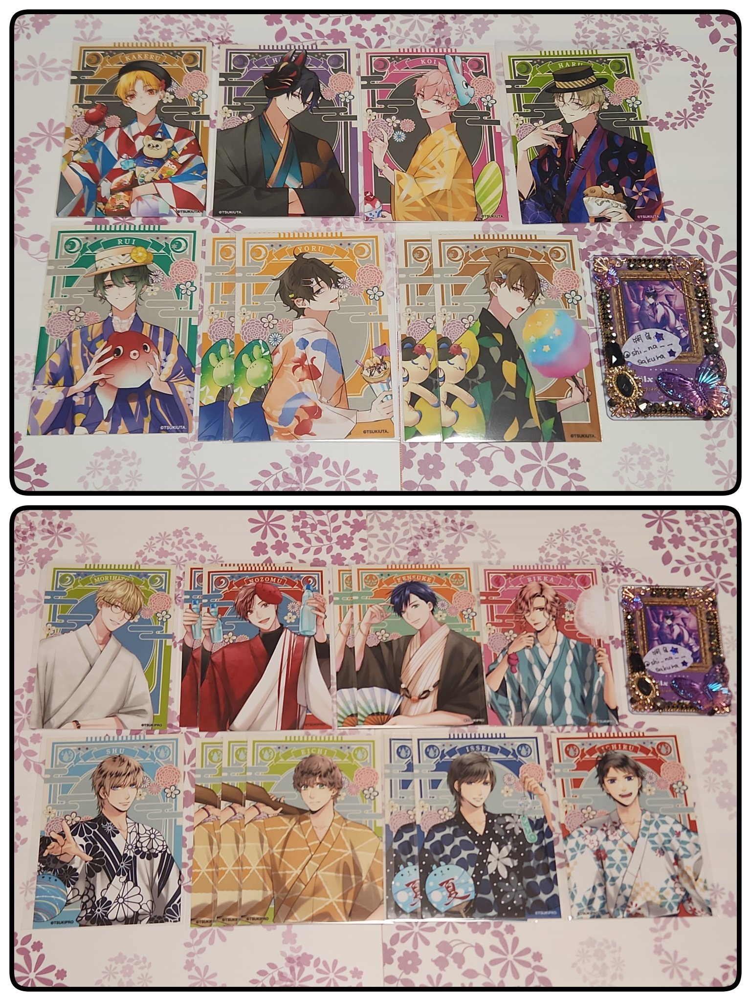 ツキウタ。隼 缶バッジセット ツキウタ 隼 缶バッジ セット