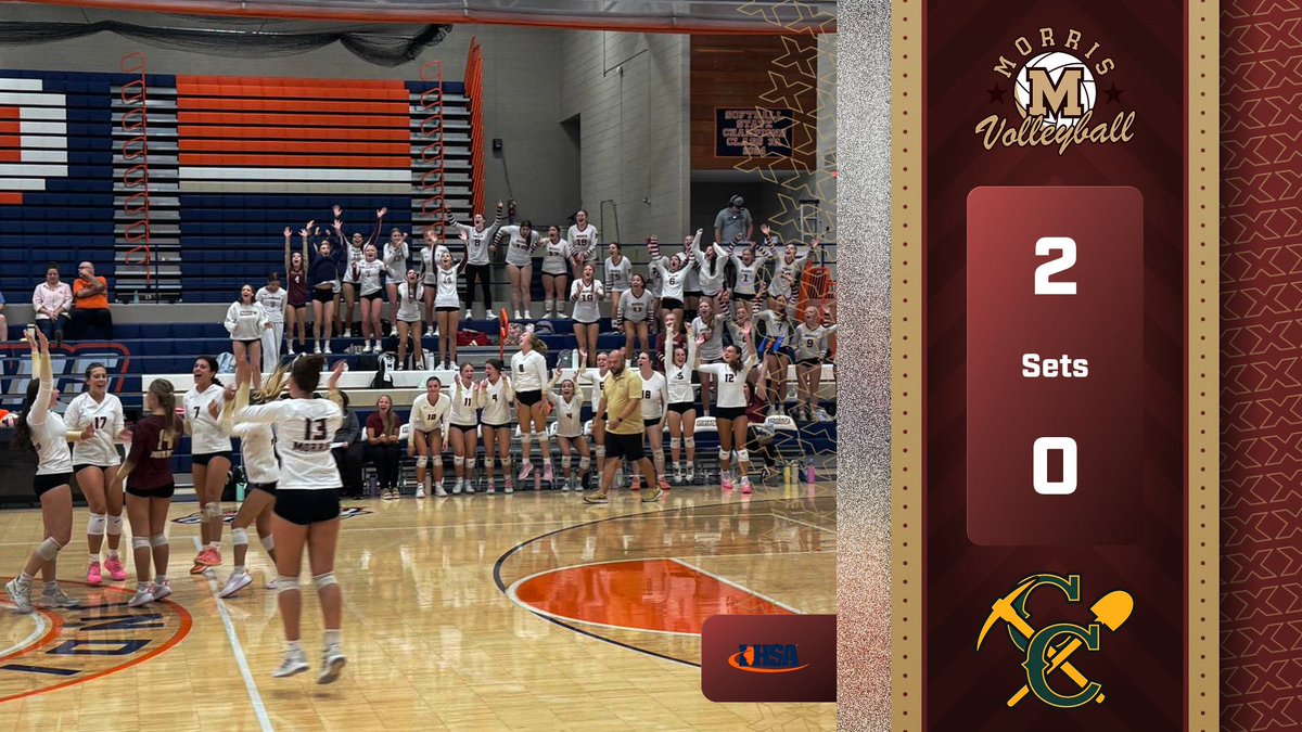 Morris Volleyball tweet media