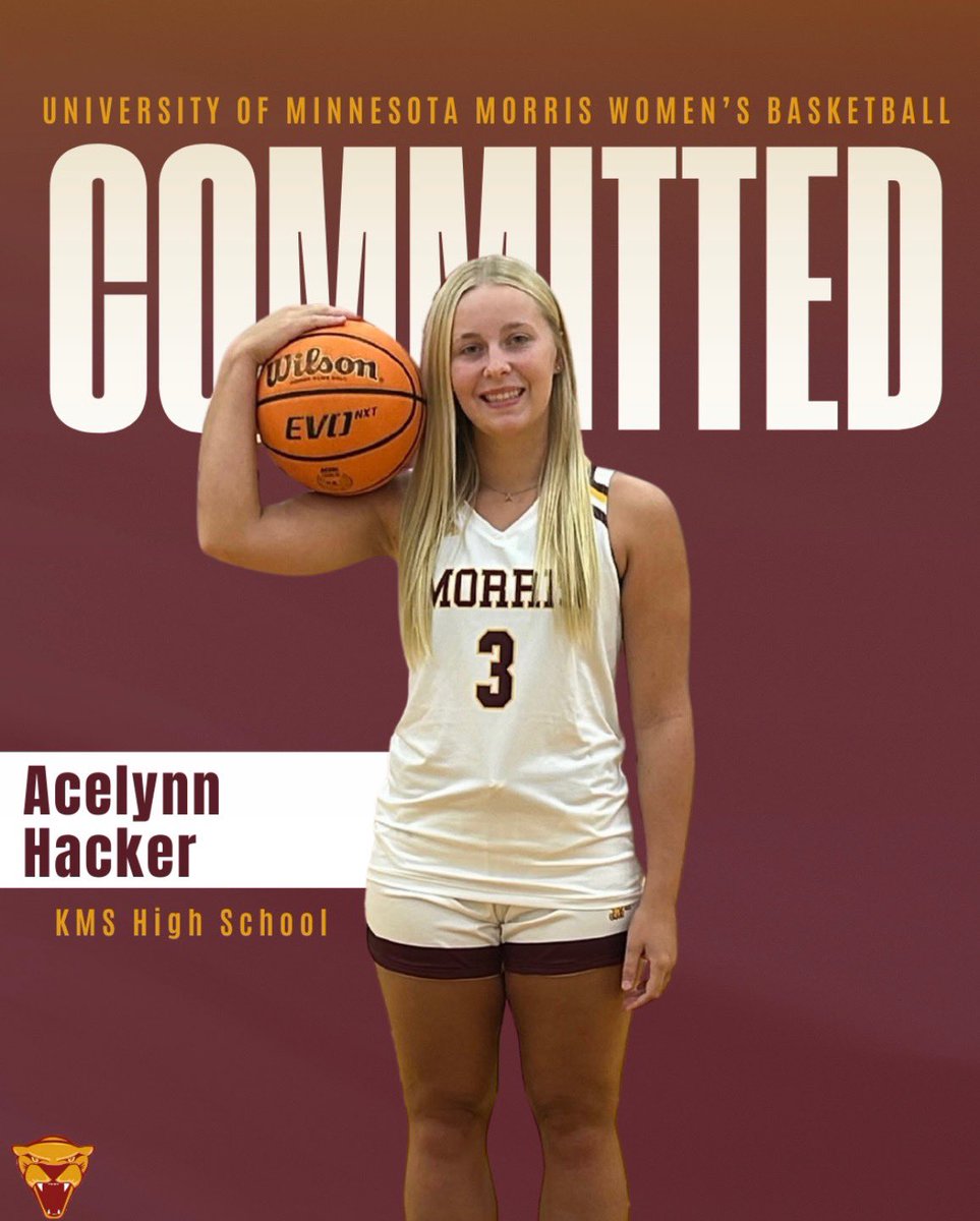 Congrats to <a href="/acelynnhacker/">Acelynn Hacker</a> on her commitment!! <a href="/CougsWBB/">Minnesota Morris WBB</a> getting a good one! #rollcougs