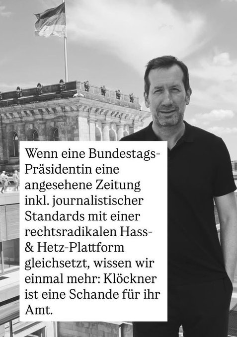 Climate_Inform's tweet photo. Marc Raschke auf den Punkt. 

Das zweite Amt im Staat war noch nie so schlecht besetzt. https://t.co/5QISFlXNpN