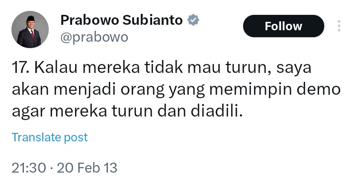 gabin_tapeee's tweet photo. @ARSIPAJA maksudnya antek asing dari yordania? https://t.co/oHIR2xw7uO