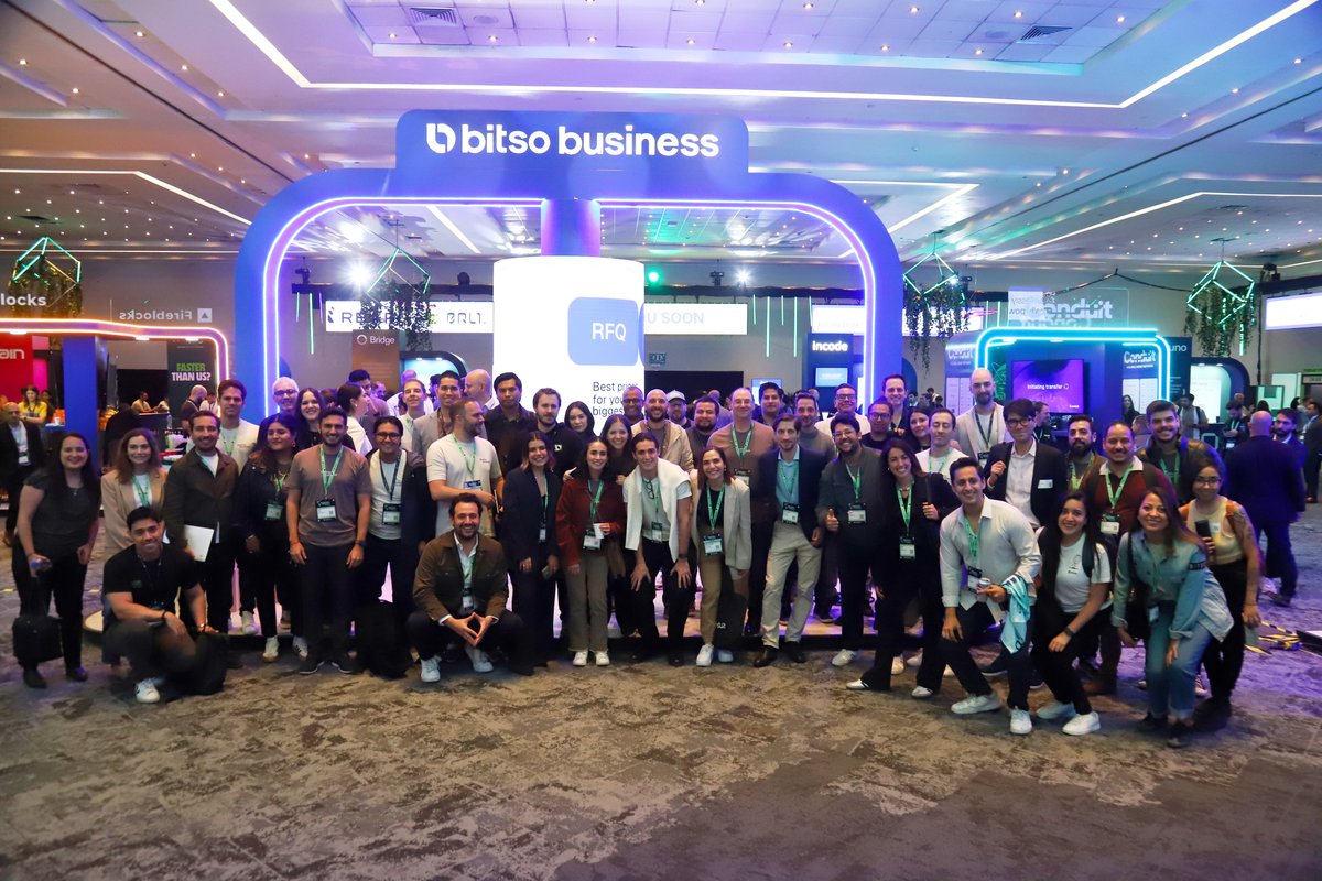 Bitso's tweet image. And that's a wrap on #StablecoinConference! An incredible two days of learning and connection. A huge thank you to the organizers, speakers, and sponsors for making it happen. The future of stablecoins is bright. See you next year!