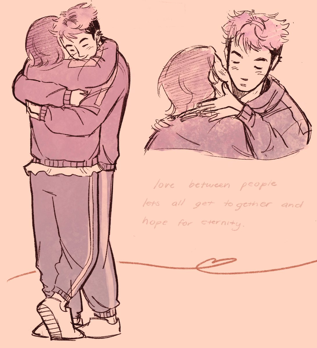 was listening to wave to earth so quick sketch yay! #thangyu