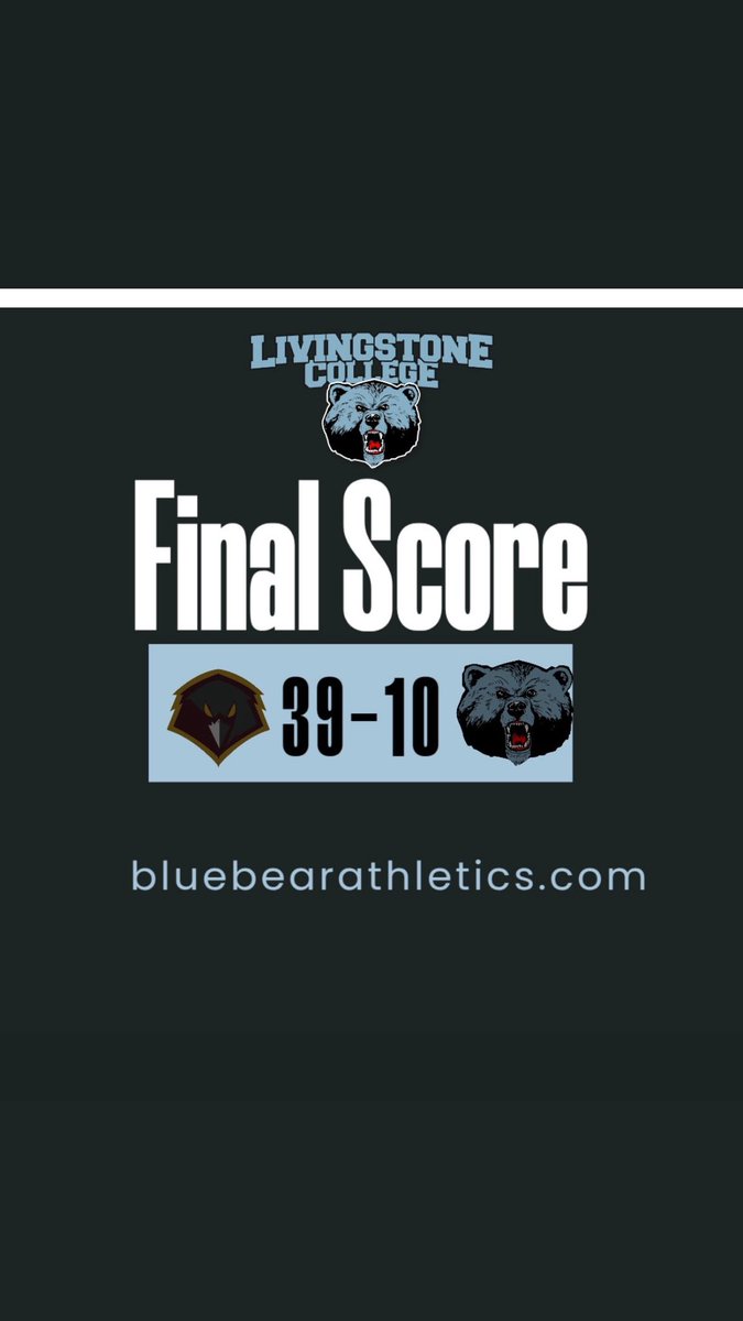 lcbluebears's tweet image. That’s game! The blue bears will be looking to bounce back next Saturday against Allen University!
