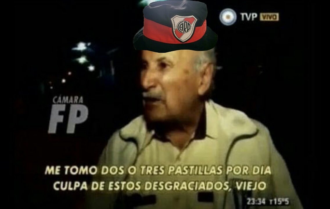 Otra vez penales para River, mi corazón no resiste dos tandas seguidas loco. La voy a quedar antes de los 30