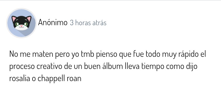 el proceso creativo de cada uno es diferente también y de hecho si laburas de músico lo mínimo que tenes que hacer es sacar música