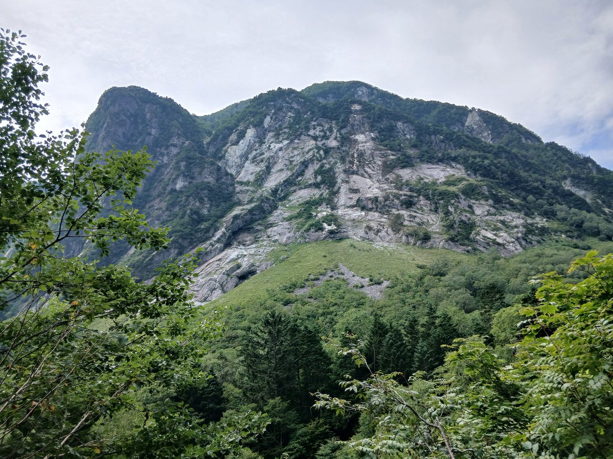 奥穂高登ってる