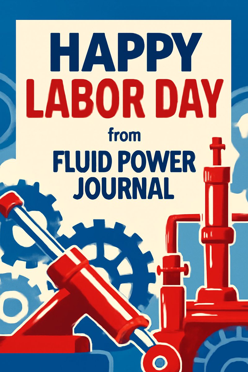 Happy Labor Day to the Fluid Power community!

#LaborDay
#FluidPowerCommunity
#WorkingTogether