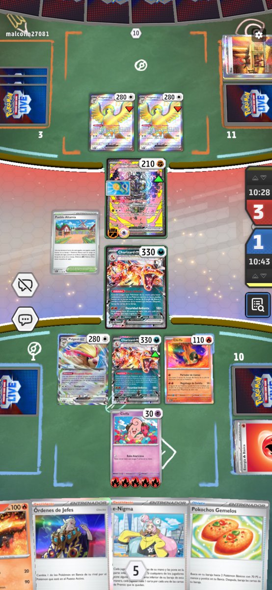 Fiideo22's tweet image. Que aburrido esta el ladder contra estos decks 🙄

#PTCGL #Tcgo #PokemonTCG #Pokemon