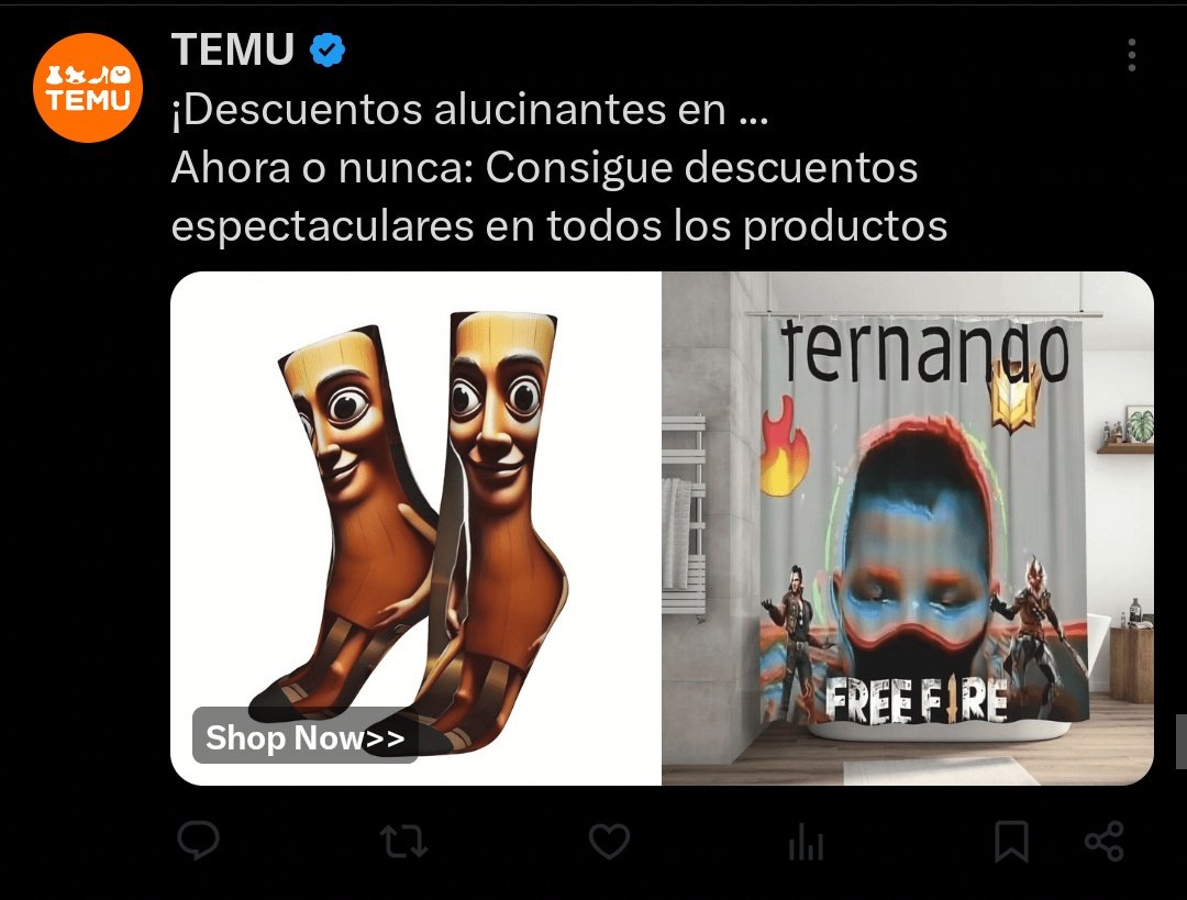 Lo de temu es increible