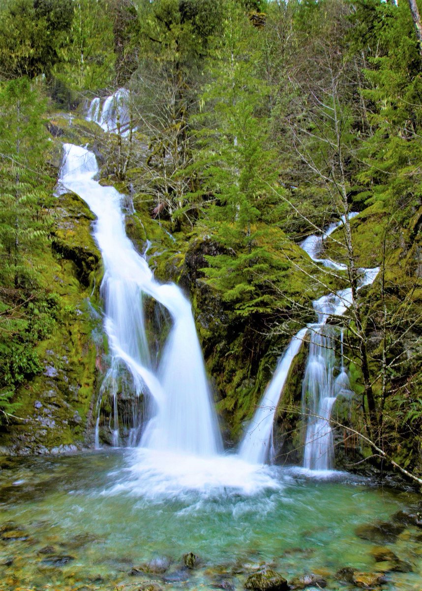 Sullivan Creek Falls,Oregon-USA.