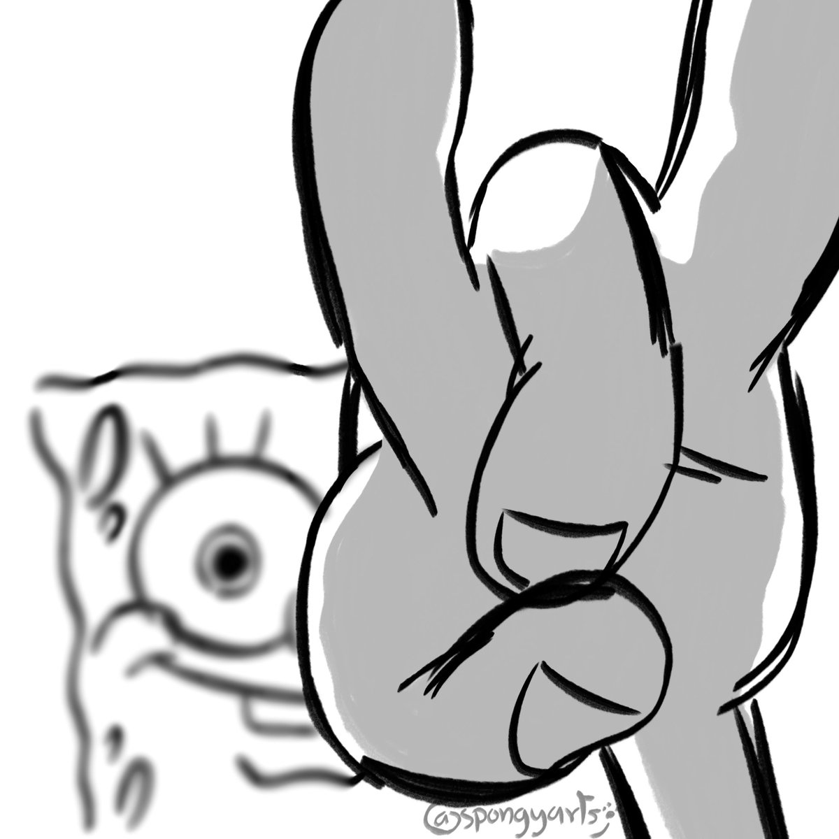 spongyarts's tweet image. silly thing i made
#spongebob