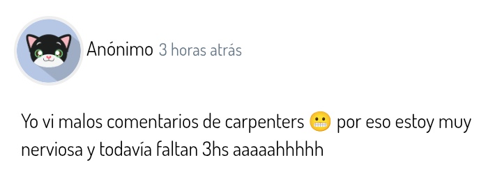 yo sólo vi buenos comentarios de carpenters...
