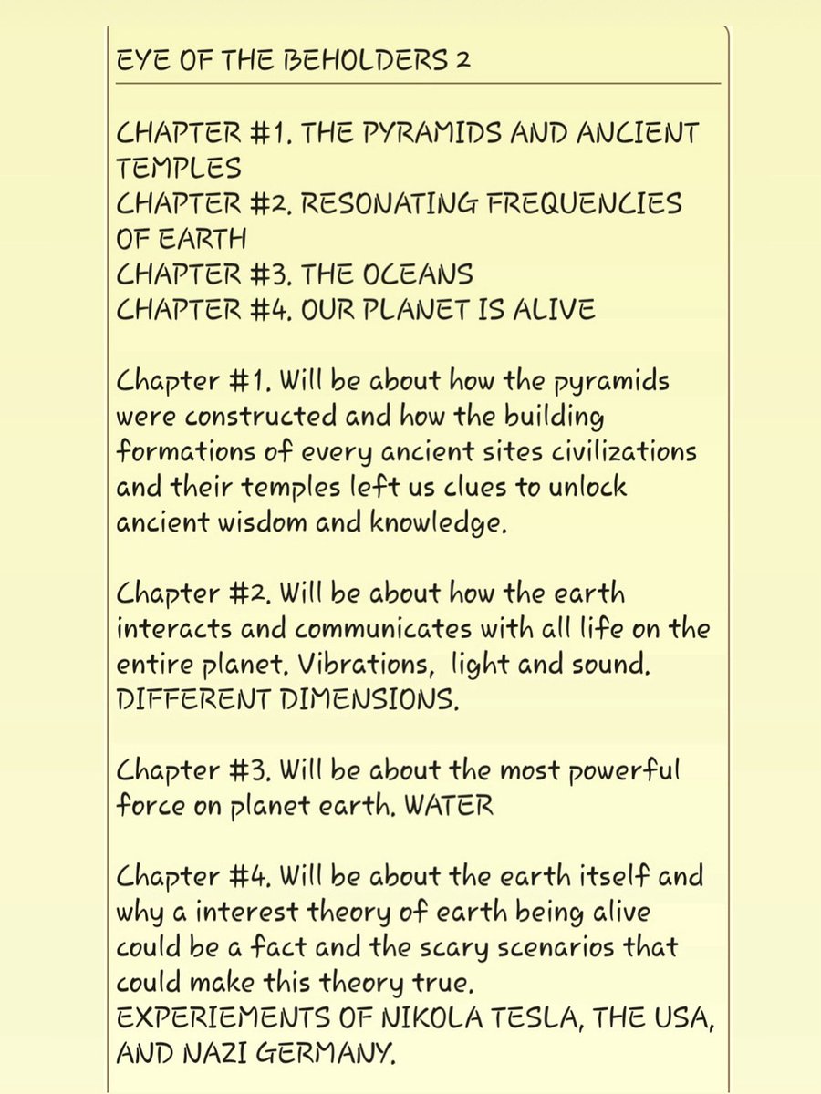 “EYE OF THE BEHOLDERS”
PART 2
#ComingSoon