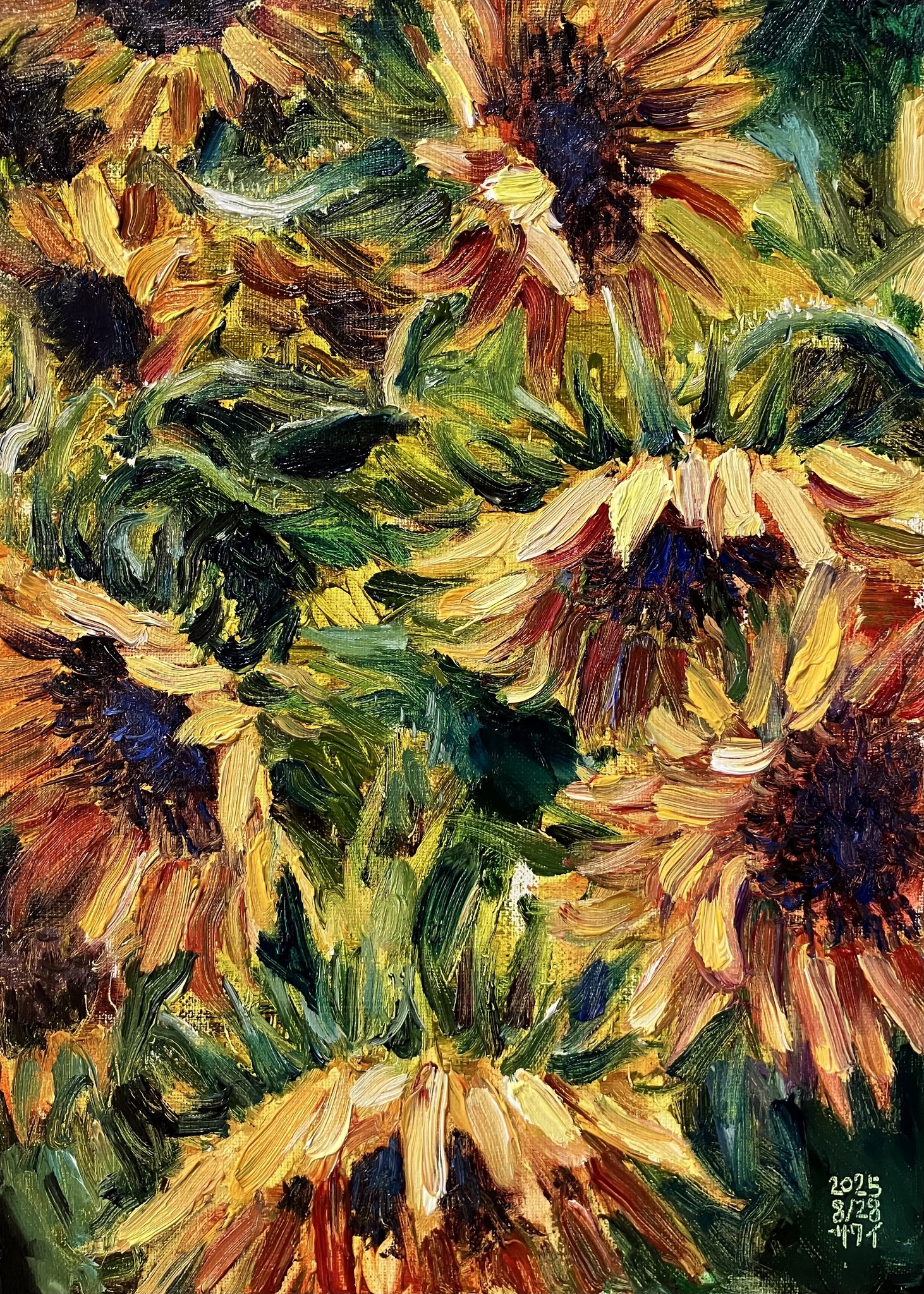 バリ島画家ダナ作 80×50×3cm ひまわり バリ島画家ダナ作 80×50×3cm ひまわり sddefault.jpg