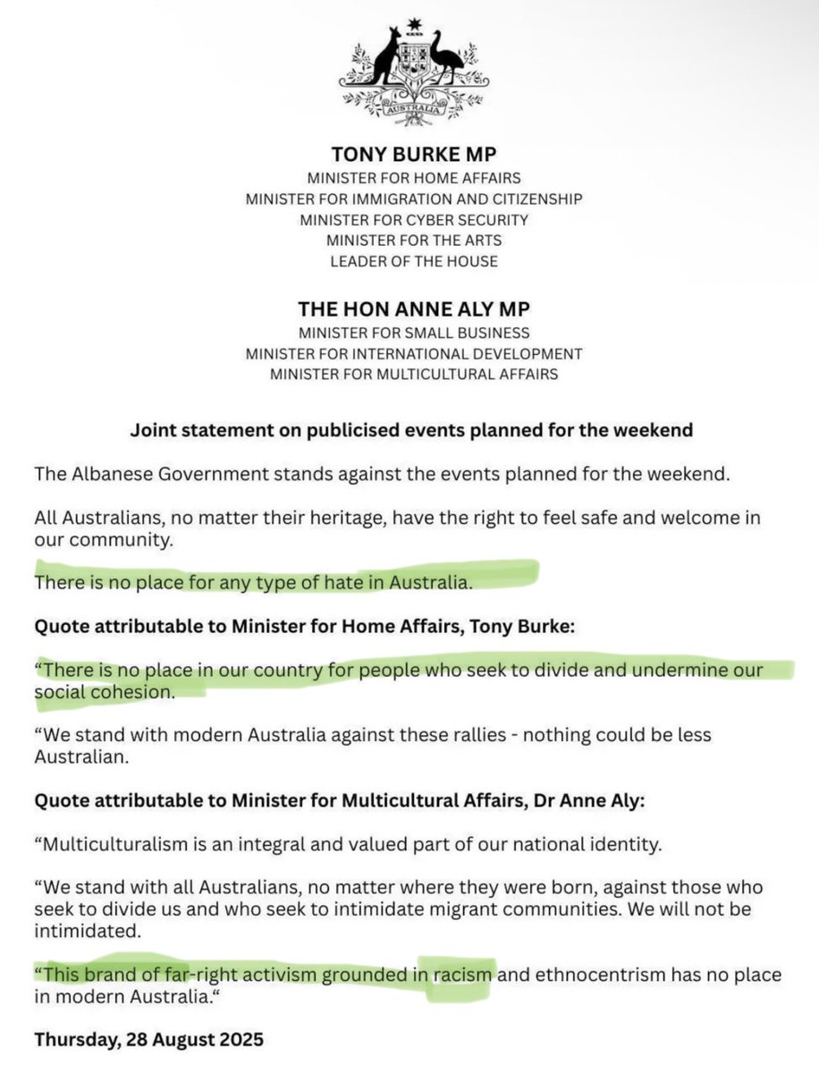 The average punter marching on August 31 isn’t a “far-right racist” or trying to “undermine social cohesion.”

They’re just sick and tired of watching their future, their jobs, and their prosperity stripped away by waves of unmitigated migration.