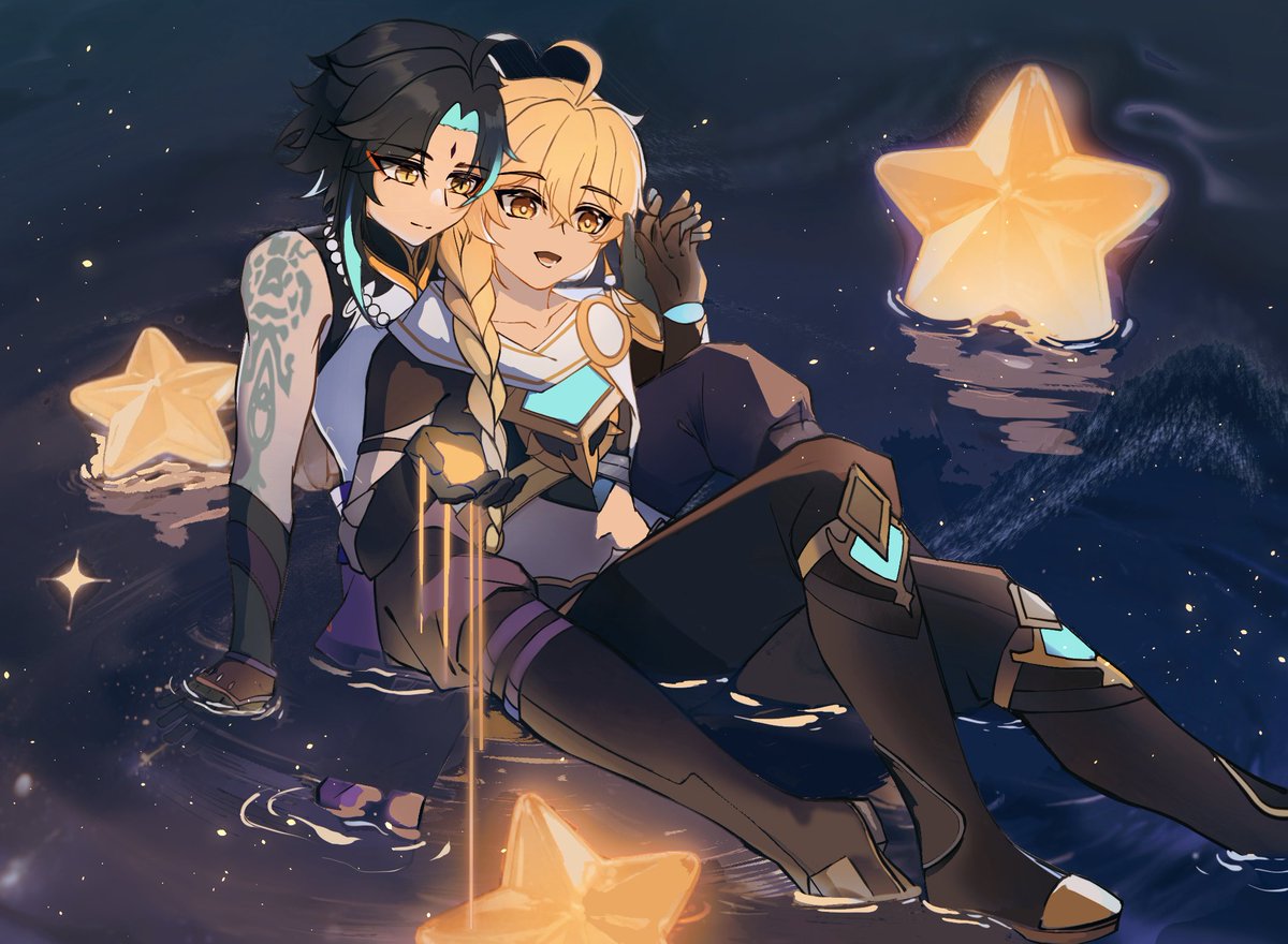 #XiaoAether #xiaother #魈空
star✨✨
七夕节