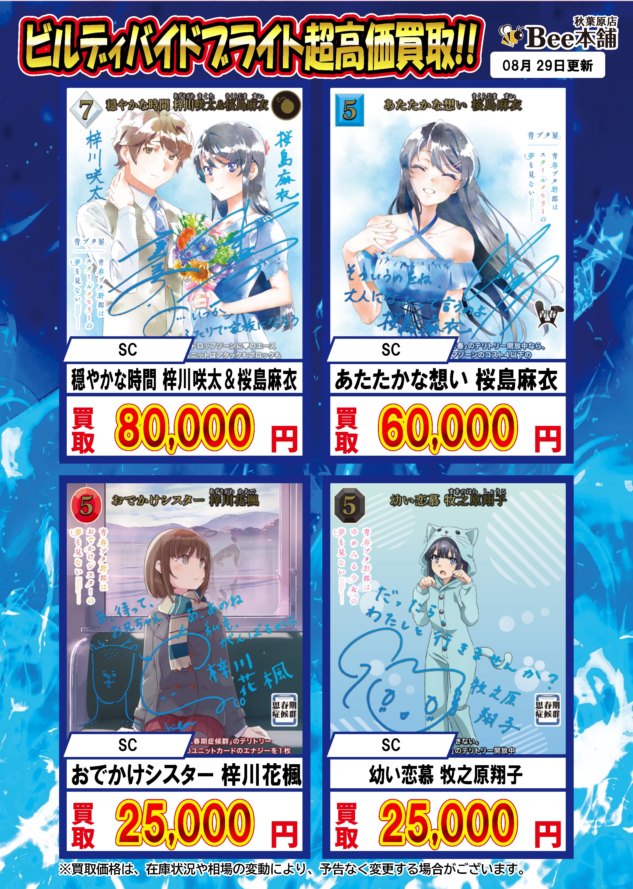 ビルディバイド　青春ブタ野郎　青ブタ　穏やかな時間 梓川咲太&桜島麻衣 SC BUILD DIVIDE/Seishun Buta Yarou Series Vol.2]穏やかな時間