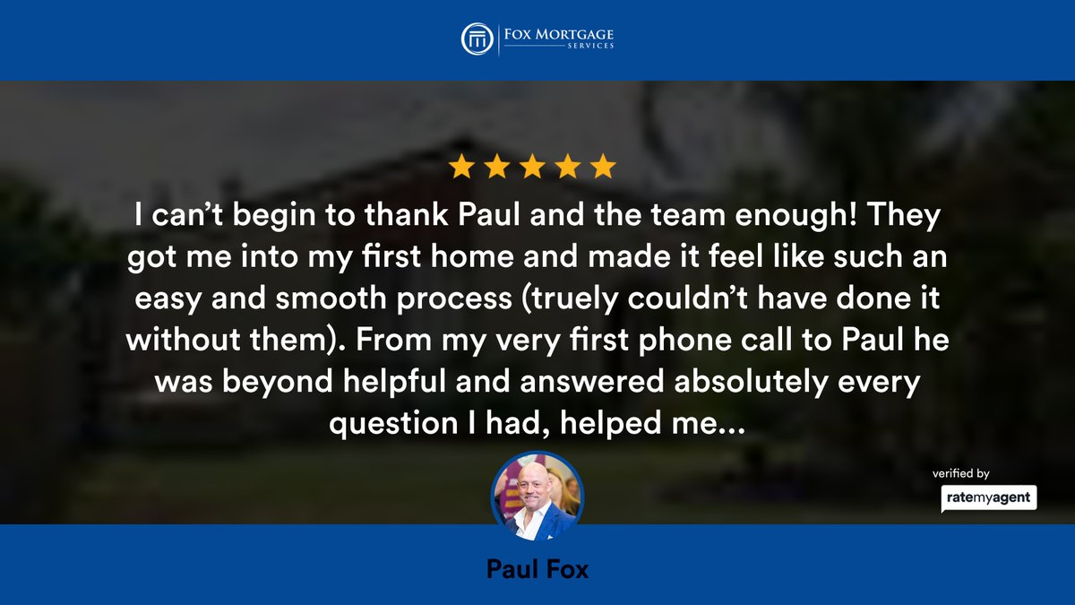 FoxMortgagesWA's tweet photo. My latest RateMyAgent review in Wanneroo.
Australian Credit Representative 483831
https://t.co/LEaP2K5q0l

...
#perthrealestate #perthmortgagebroker #joondalupmortgagebroker #perth #joondalup #smartasfox https://t.co/2ySncLBXT0