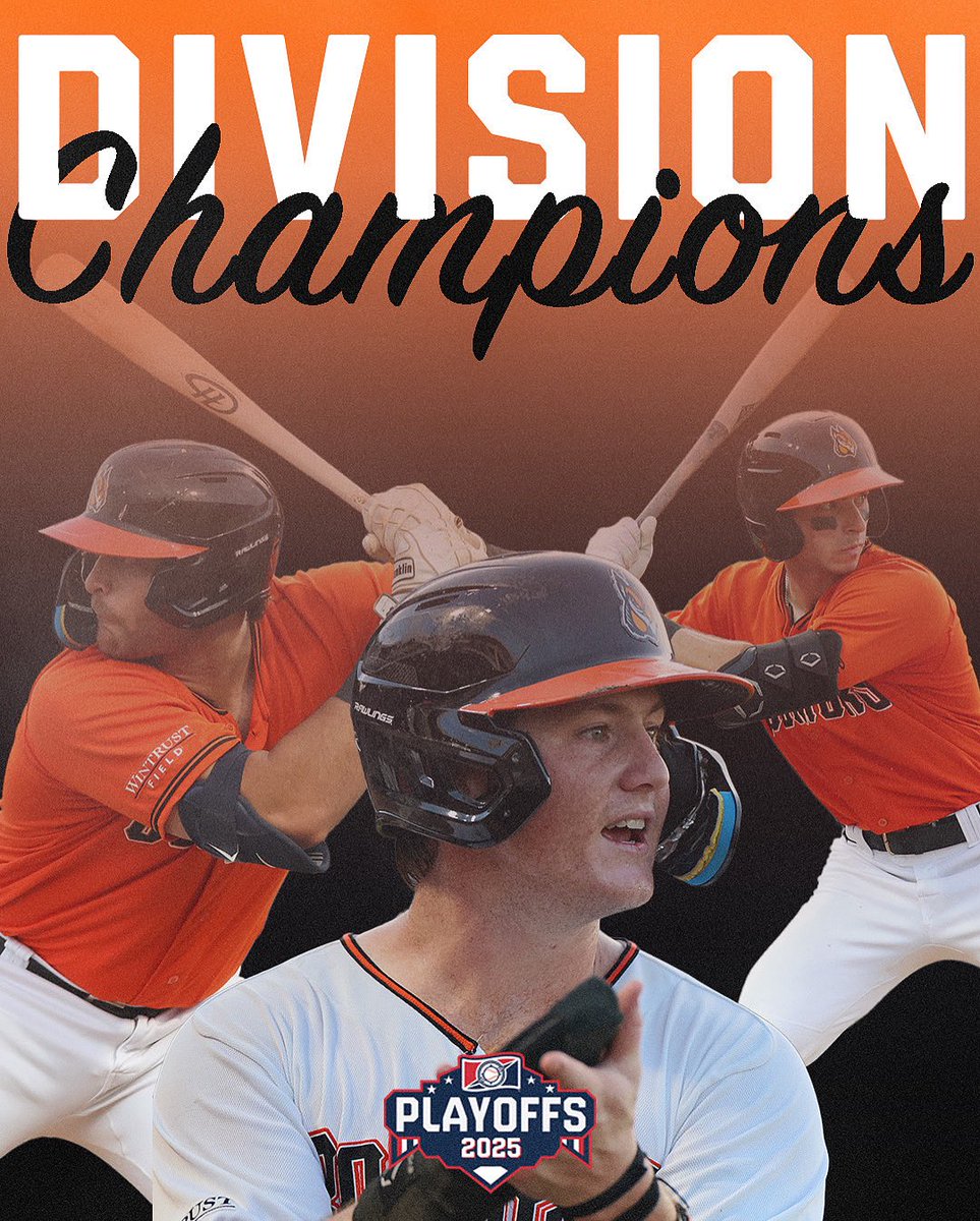 🏆 The Schaumburg Boomers are your 2025 West Division Champions! They’ve already punched their playoff ticket — now they take the crown in the West and set their sights on the Frontier League title. 🔥⚾
