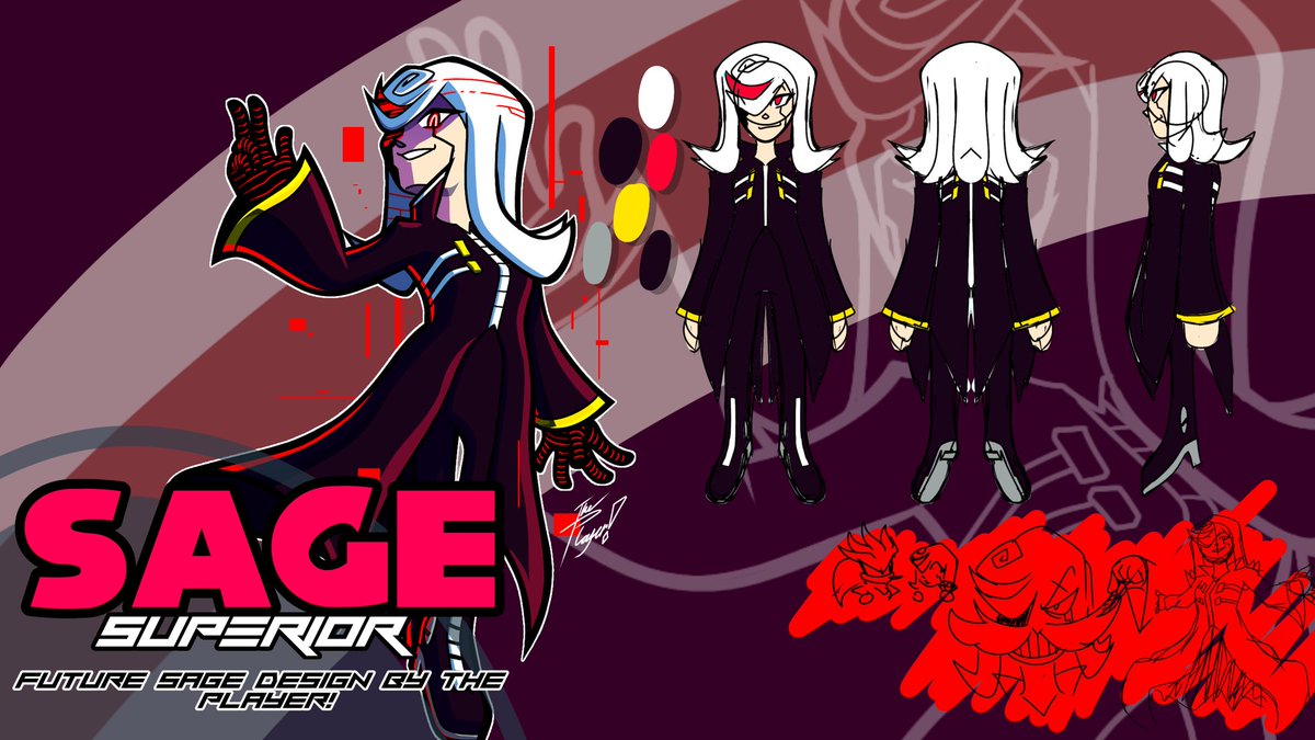 TheTweeter500's tweet image. SAGE SUPERIOR: The Eggman Empire&apos;s Future Ruler! 😈 (+ Reference Sheet)