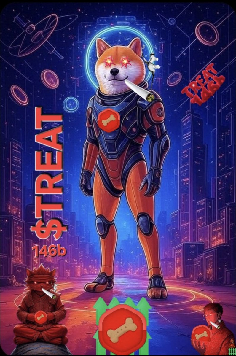 2 $TREAT 🍬🍬
2 times teh fun🕺💃
146b rewards you more than 2 times
$TREAT way way high3r!
🤘😶‍🌫️💨🚀