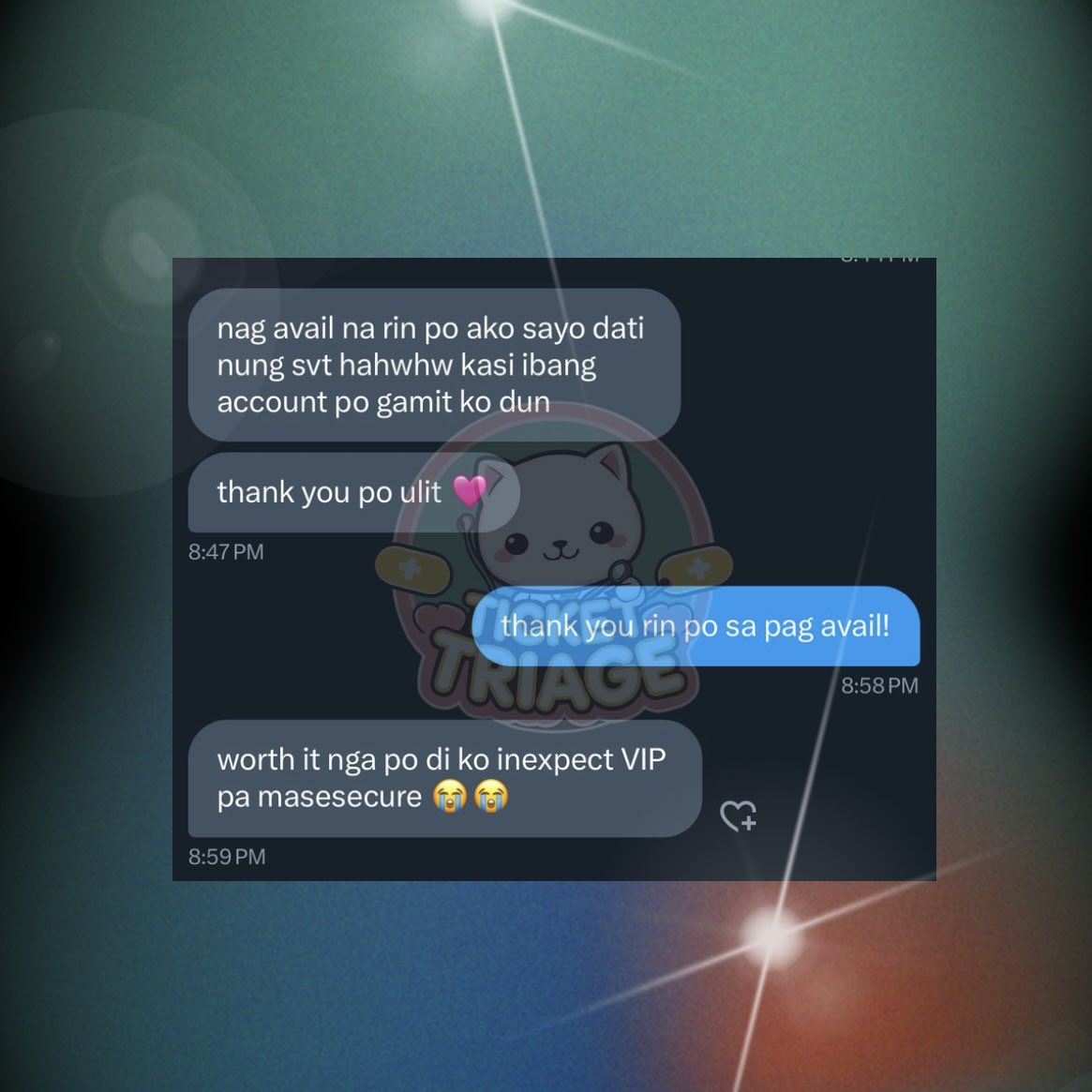 Ticket Triage 🎫 tweet media