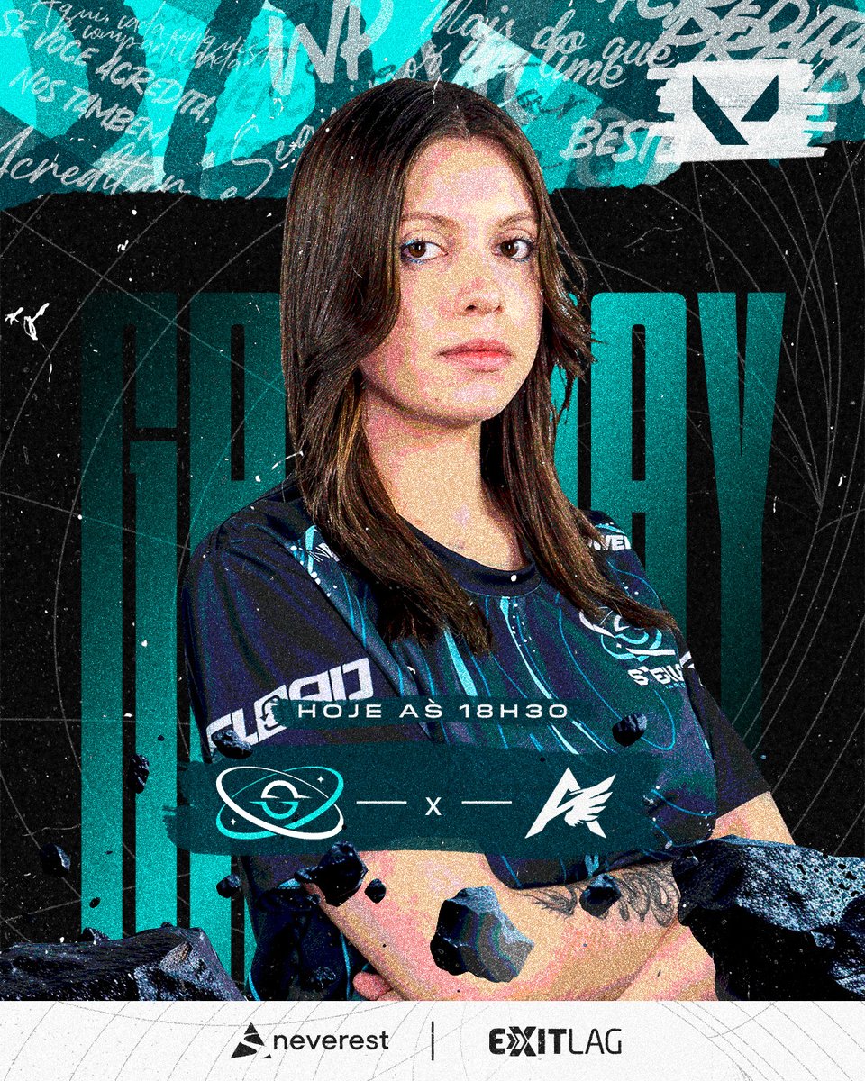 STELLAE (@stellaegaming) on Twitter photo DECISÃO NA COPA BAGUAL 🌟
Hoje teremos as quartas de final da Copa Bagual e iremos enfrentar a equipe da Atlanta Academy em busca da vaga na semifinal! 💙
🏆 Copa Bagual
⚔️ Atlanta Academy
📺 <a href="/CopaBagual/">Copa Bagual</a>
🕖 18h30
Chega mais e bora juntos nessa torcida! 🩵
#BeStellae DECISÃO NA COPA BAGUAL 🌟
Hoje teremos as quartas de final da Copa Bagual e iremos enfrentar a equipe da Atlanta Academy em busca da vaga na semifinal! 💙
🏆 Copa Bagual
⚔️ Atlanta Academy
📺 <a href="/CopaBagual/">Copa Bagual</a>
🕖 18h30
Chega mais e bora juntos nessa torcida! 🩵
#BeStellae