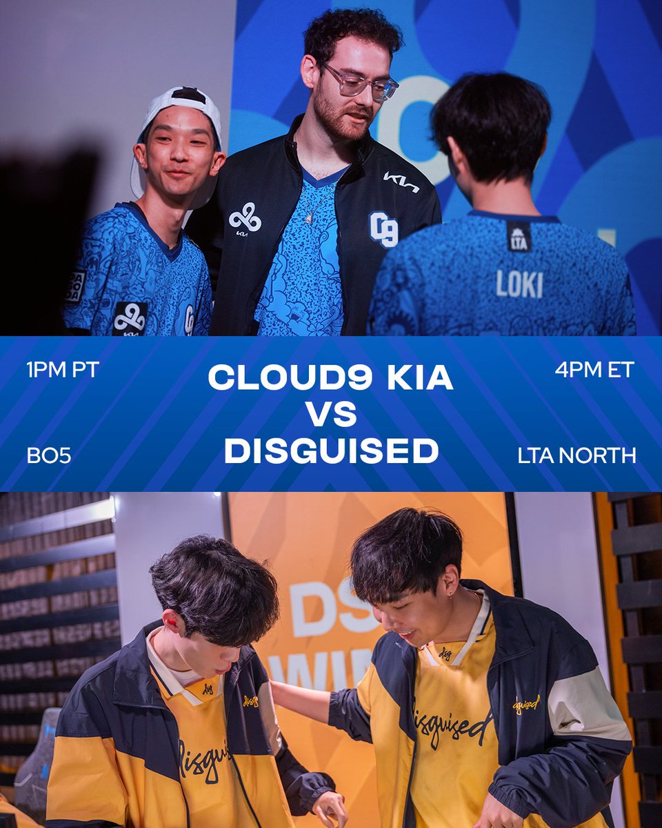 LCSOfficial's tweet image. Tomorrow's #LTANorth Lower Bracket matchup: the number one seed take on NA's underdogs.

Who do you have advancing?

#C9WIN / #DSGWIN