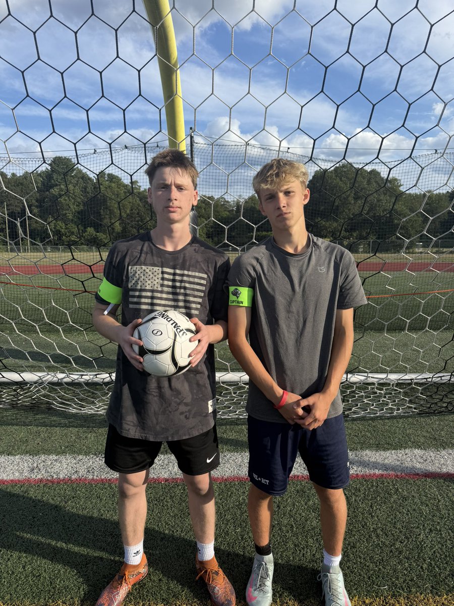 Congrats to our captains for the 2025 soccer season. 

Jake Berry , Sr, Goalie 
Owen Gilmore , Sr, Midfielder
