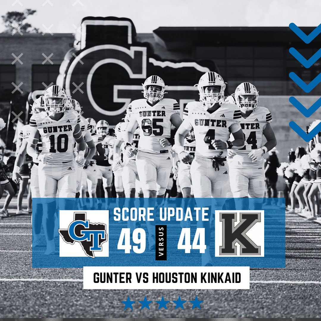 Gunter Tiger Football (5xStateChamps) tweet media